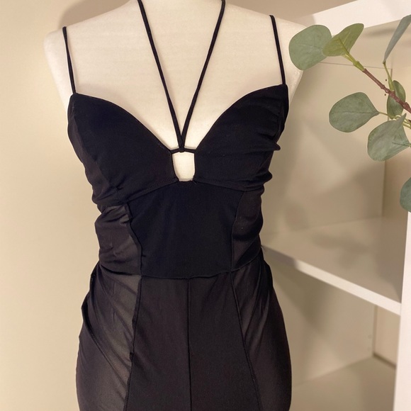 Dynamite Mesh Jumpsuit - Picture 3 of 3